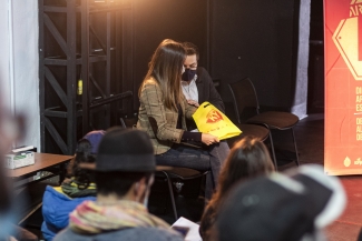 Encuentro de formación con artistas del espacio público