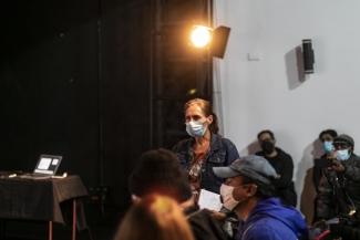 Encuentro de formación con artistas del espacio público