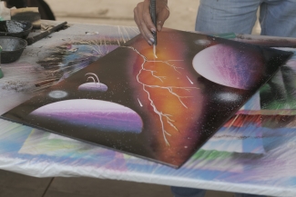 Festival de arte a la KY en Fontibón
