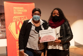 Clausura programa de formación Arte a la KY 