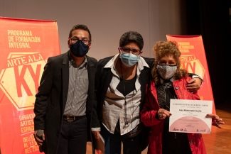 Clausura programa de formación Arte a la KY 