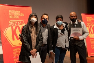 Clausura programa de formación Arte a la KY 