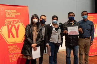 Clausura programa de formación Arte a la KY 