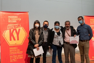 Clausura programa de formación Arte a la KY 