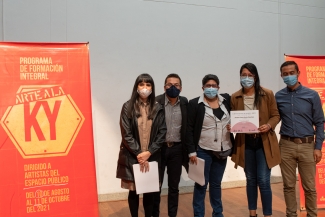 Clausura programa de formación Arte a la KY 