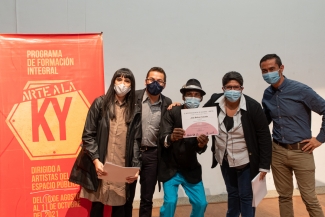 Clausura programa de formación Arte a la KY 
