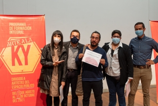 Clausura programa de formación Arte a la KY 