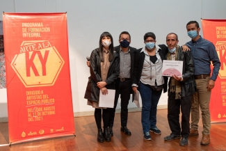 Clausura programa de formación Arte a la KY 