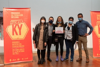 Clausura programa de formación Arte a la KY 