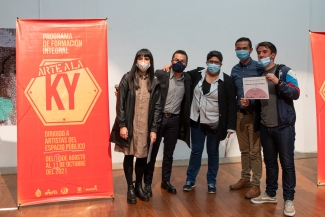 Clausura programa de formación Arte a la KY 