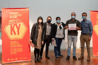 Clausura programa de formación Arte a la KY 