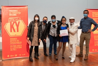 Clausura programa de formación Arte a la KY 