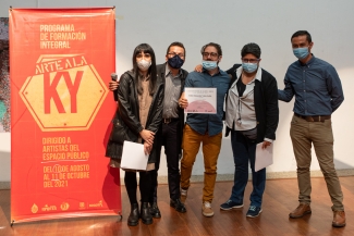 Clausura programa de formación Arte a la KY 
