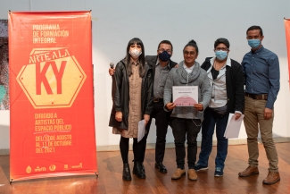 Clausura programa de formación Arte a la KY 