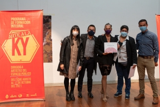 Clausura programa de formación Arte a la KY 