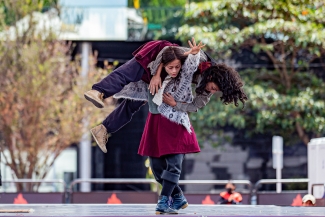 Festival Danza en la Ciudad Toma bailada Chapinero