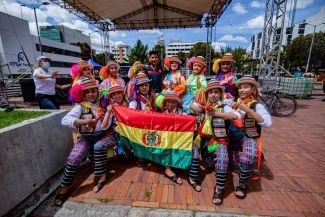 Festival Danza en la Ciudad Toma bailada Chapinero