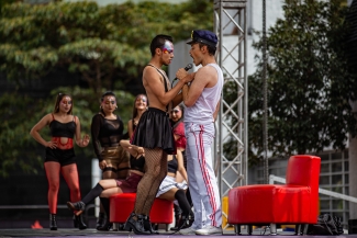 Festival Danza en la Ciudad Toma bailada Chapinero