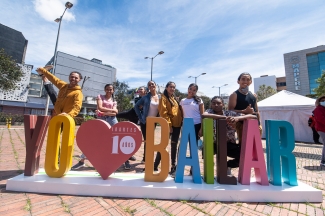 Festival Danza en la Ciudad Toma bailada Chapinero