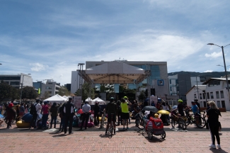 Festival Danza en la Ciudad Toma bailada Chapinero