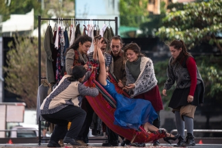 Festival Danza en la Ciudad Toma bailada Chapinero