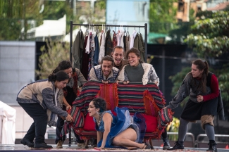 Festival Danza en la Ciudad Toma bailada Chapinero