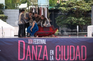 Festival Danza en la Ciudad Toma bailada Chapinero