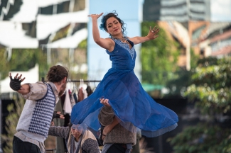 Festival Danza en la Ciudad Toma bailada Chapinero