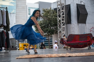 Festival Danza en la Ciudad Toma bailada Chapinero
