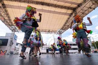 Festival Danza en la Ciudad Toma bailada Chapinero