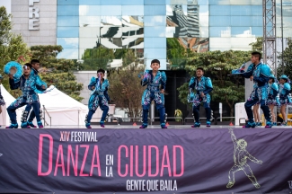Festival Danza en la Ciudad Toma bailada Chapinero