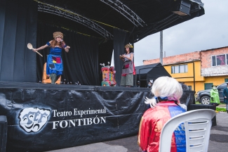 Teatro, en el límite de Fontibón