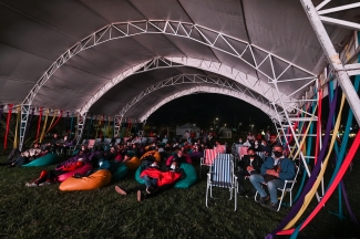 Cinemateca al Parque en Villa Mayor
