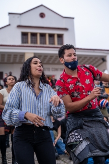 Pequeños conciertos en Monserrate