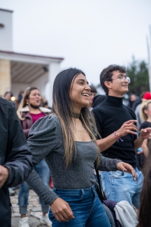 Pequeños conciertos en Monserrate