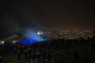 Pequeños conciertos en Monserrate