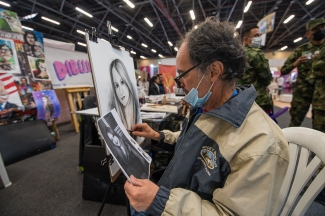 Retratos de Arte a la KY en la FILBo 2022