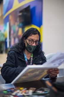 Retratos de Arte a la KY en la FILBo 2022