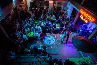 Salsa al Parque llegó a Casa de Citas
