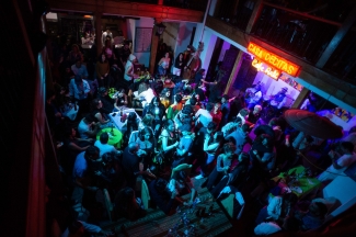 Salsa al Parque llegó a Casa de Citas