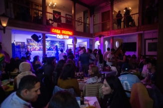 Salsa al Parque llegó a Casa de Citas