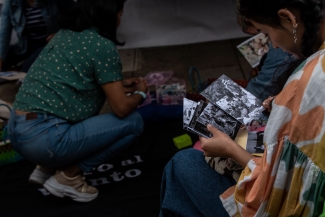 Libro al viento en el 9 de abril