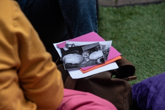 Libro al viento en el 9 de abril