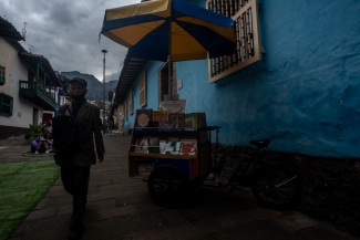 Libro al viento en el 9 de abril