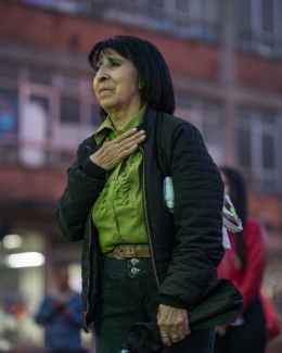 Arte huella y paz - migrantes.