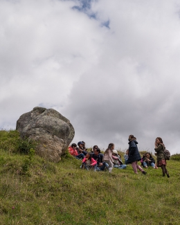 Recorrido parque arqueológico necrópolis indígena