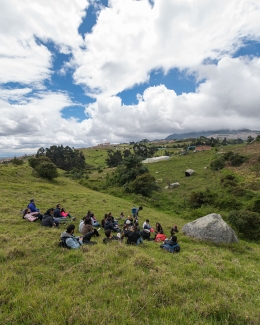 Recorrido parque arqueológico necrópolis indígena