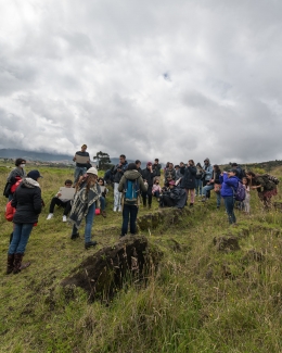 Recorrido parque arqueológico necrópolis indígena