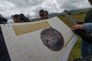 Recorrido parque arqueológico necrópolis indígena