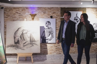 Visita Alejandro Gaviria Castillo de las Artes